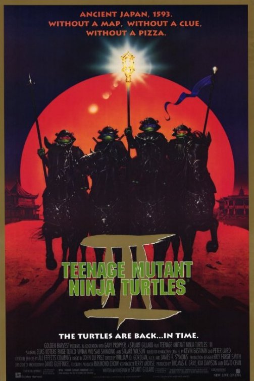 TEENAGE MUTANT NINJA TURTLES III (1993)